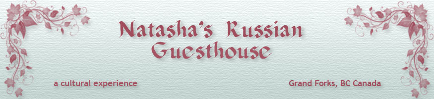 Bed & Breakfast in Grand Forks, BC